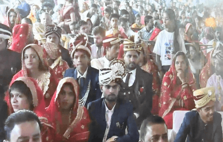 CM Yogi-led UP govt’s mass marriage scheme brings relief to over 4 lakh underprivileged families
