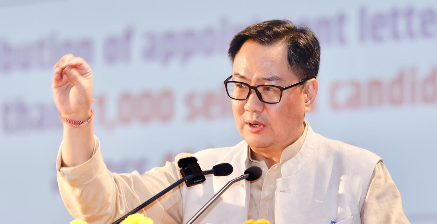 NDA likely to win record number of seats in Bihar: Kiren Rijiju