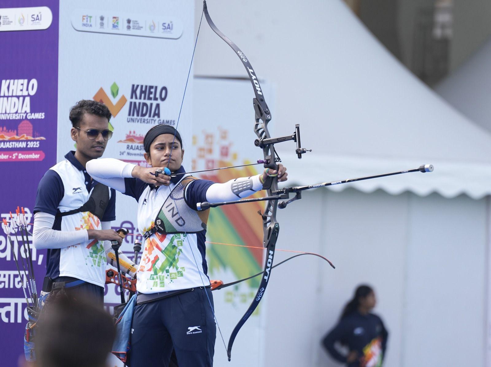 Smiling at mistakes, focusing on present: KIUG gold medallist archer Anshika shares her winning formula
