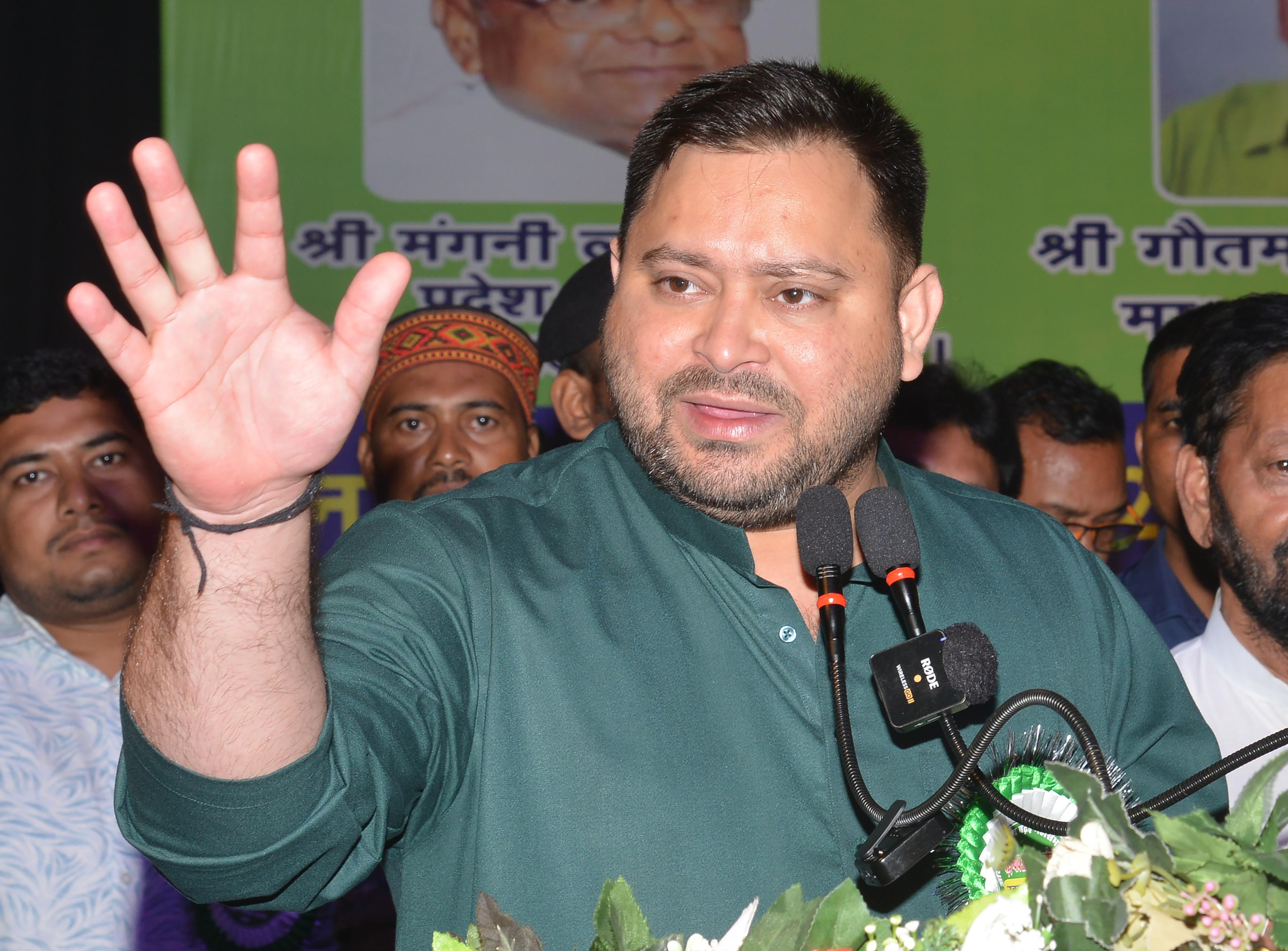 Tejashwi Yadav leaves for Delhi to attend INDIA bloc meeting