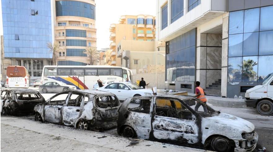 Violent clashes erupt in Libya's Tripoli amid reports about death of security chief
