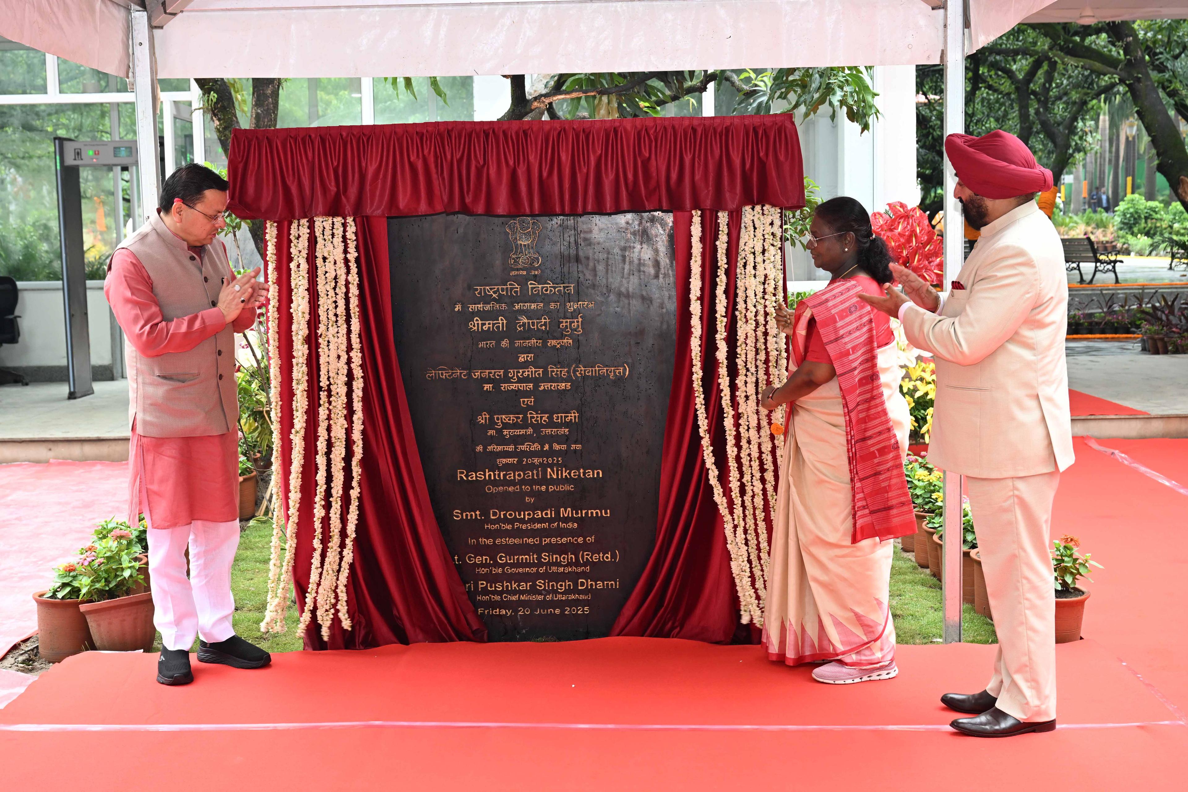 President Murmu opens Rashtrapati Tapovan, Rashtrapati Niketan in Dehradun