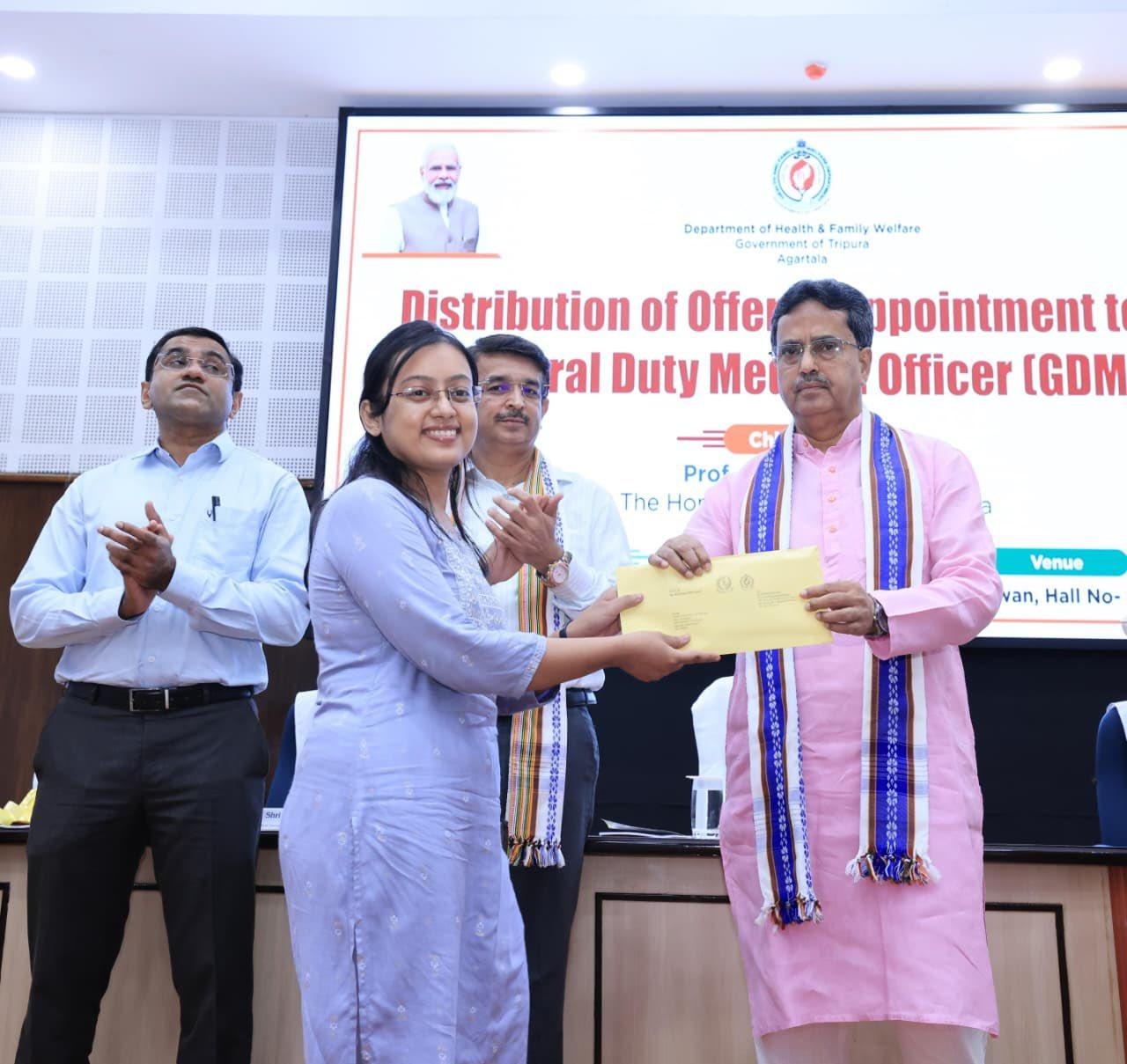 BJP govt provided 20,036 jobs in various departments, says Tripura CM Manik Saha