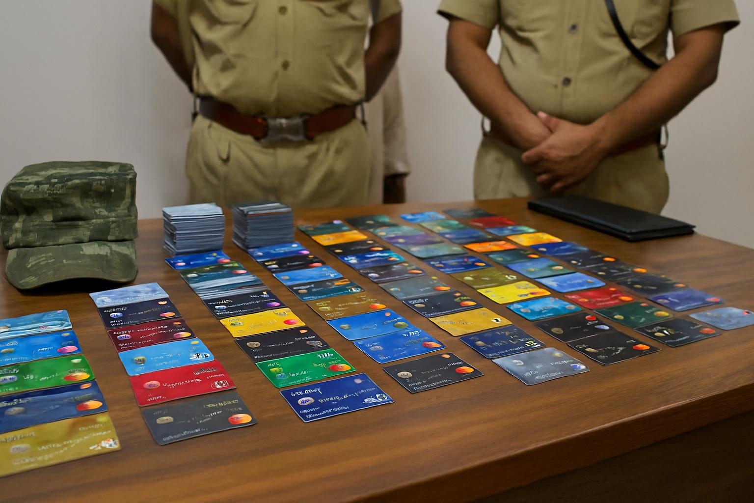 Rajasthan Police busts inter state gang involved in ATM card fraud; recovers 216 ATM cards