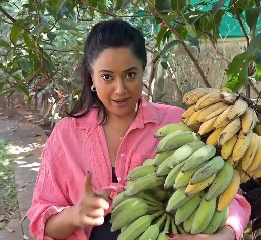 Sameera Reddy reveals how long it takes bananas to ripen naturally