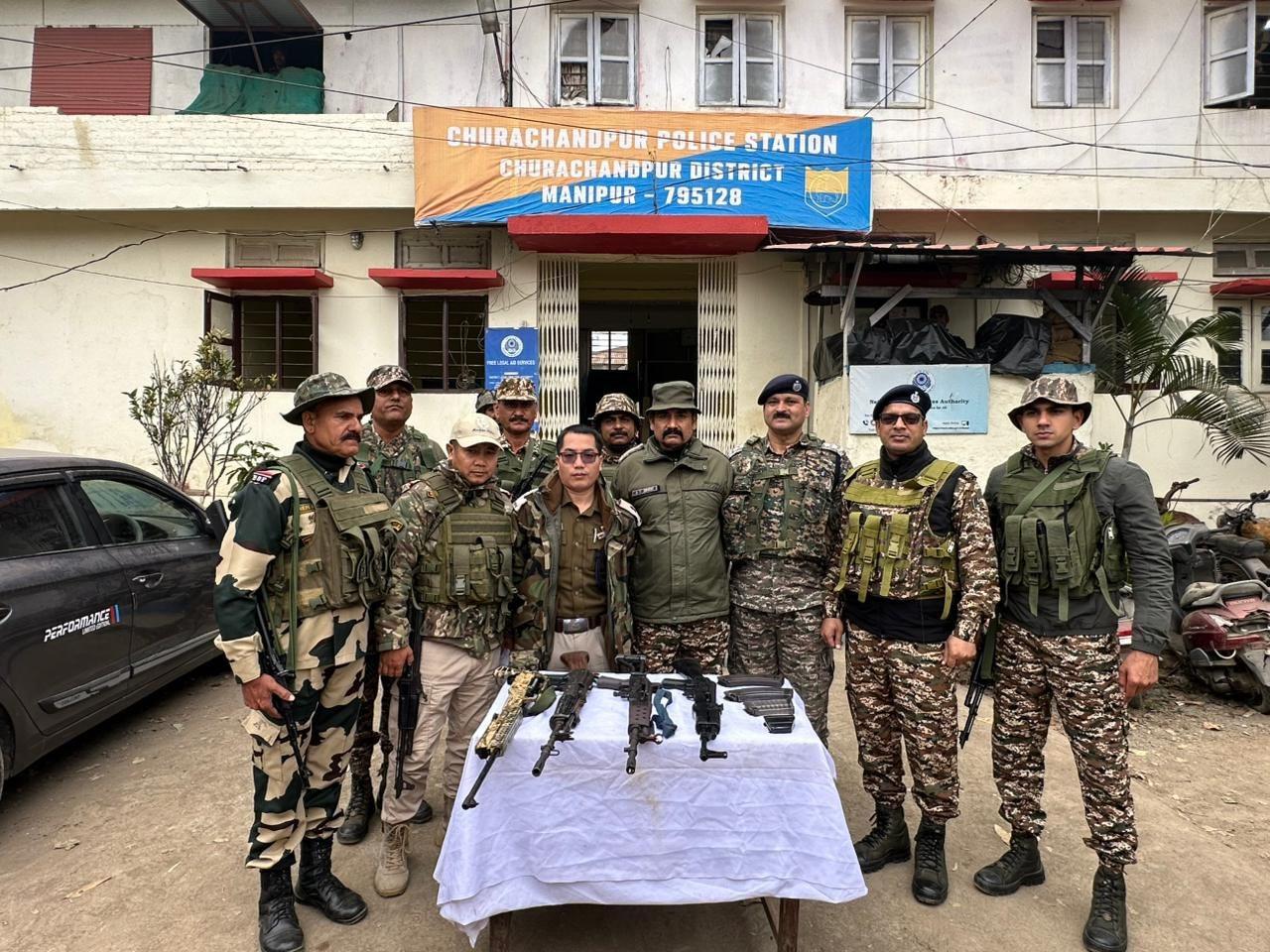 Six militants of four banned outfits arrested in Manipur, arms seized