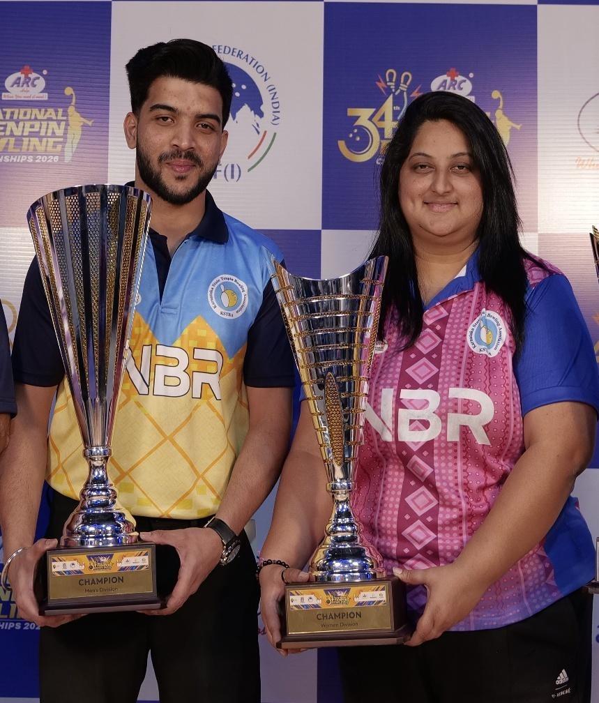 Kishan R., Preemal J. crowned champions in national tenpin bowling c'ships