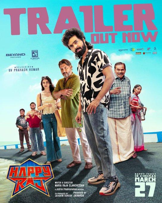 Dhanush calls G V Prakash-starrer 'Happy Raj' a super funny film!