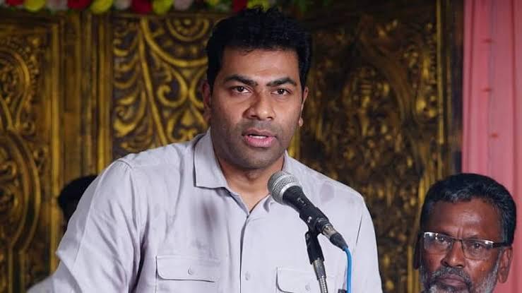 TVK's Aadhav Arjuna issues apology for video targeting AIADMK leader EPS