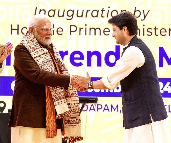 'Noteworthy efforts towards improving lives in Northeast,' PM Modi's birthday wishes to Jyotiraditya Scindia