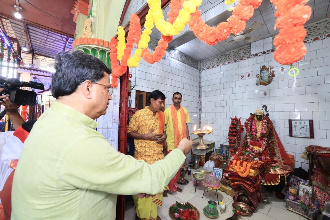 CM Saha inaugurates 3-day Diwali festival & mela at 524-year-old Tripura Sundari temple