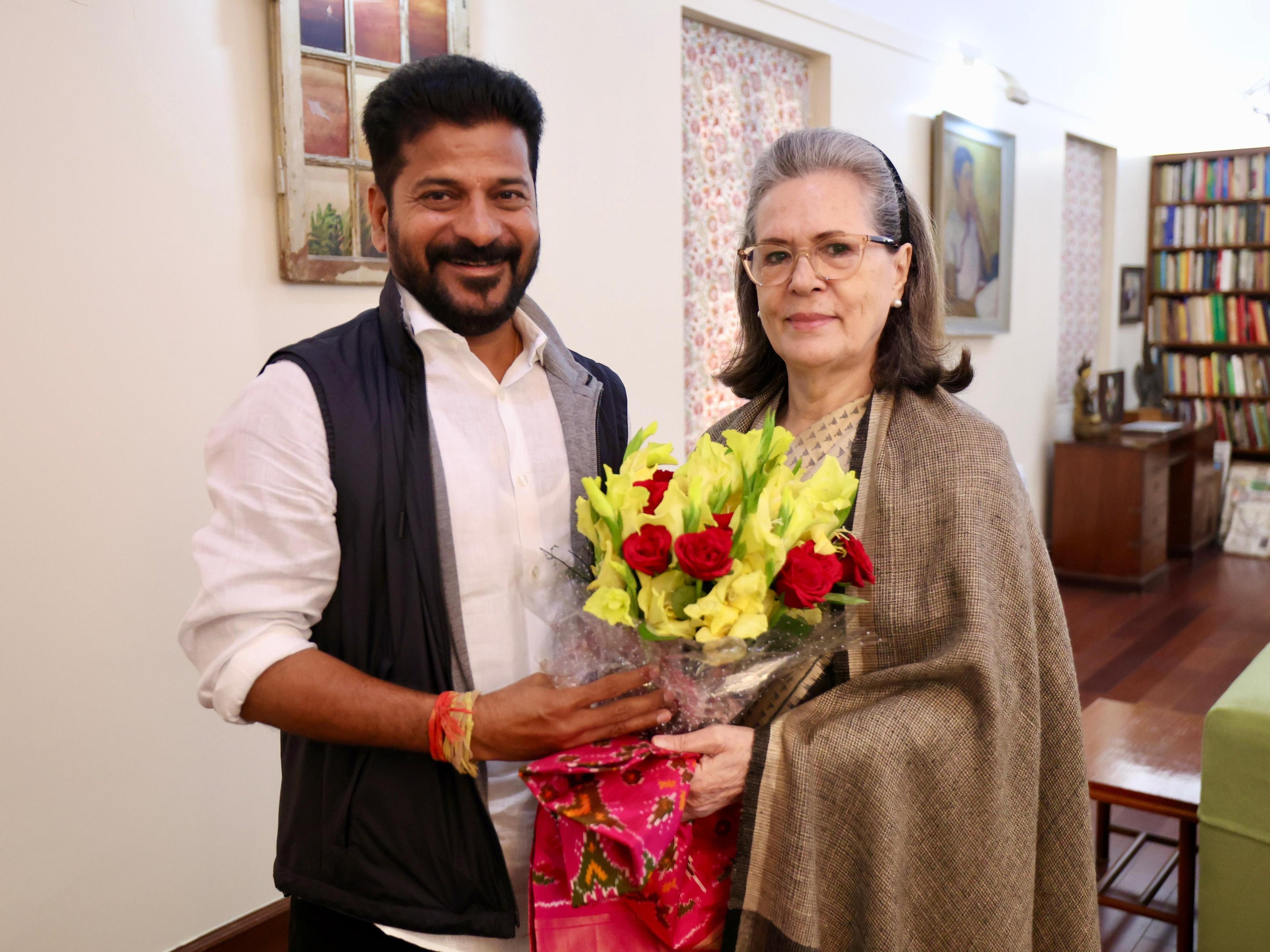 Sonia Gandhi is guiding force for Telangana’s ambitious vision: CM Revanth Reddy on CPP leader's 79th birthday