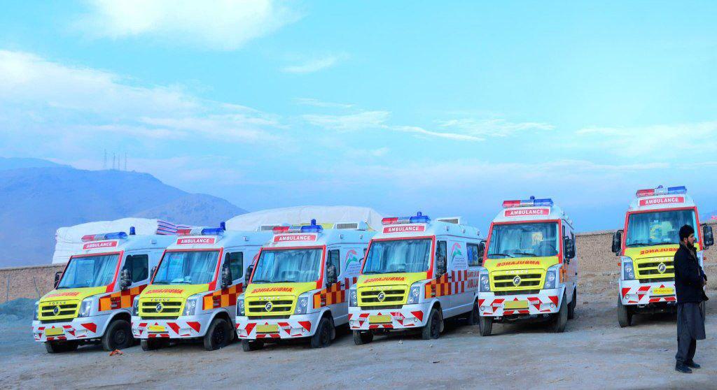 India delivers 6 ambulances with modern medical equipment to Afghanistan