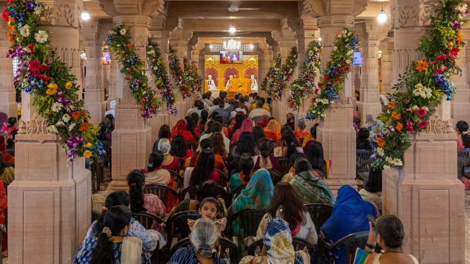 Jodhpur: Grand consecration ceremony concludes at BAPS Swaminarayan Temple