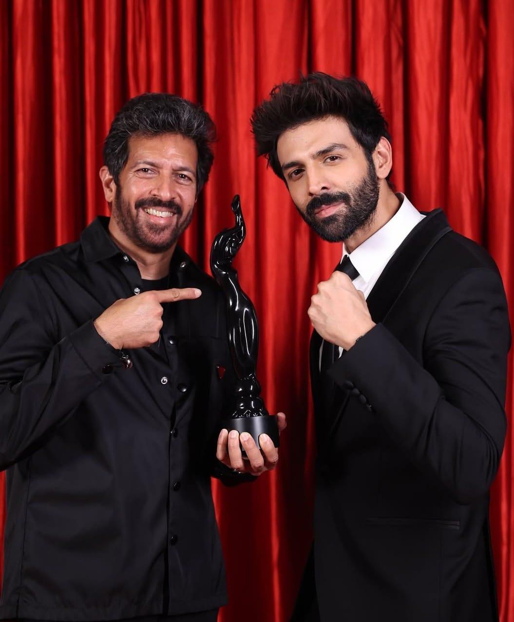 Kabir Khan feels proud watching Kartik Aaryan win the Best Actor award at Filmfare