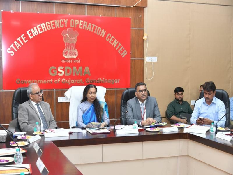 Gujarat's disaster preparedness, response mechanisms reviewed at national-level meeting