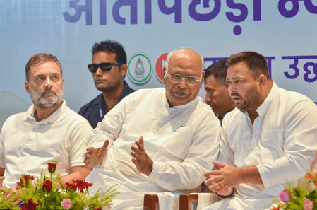 Bihar elections: Grand Alliance in disarray as allies clash on eight seats