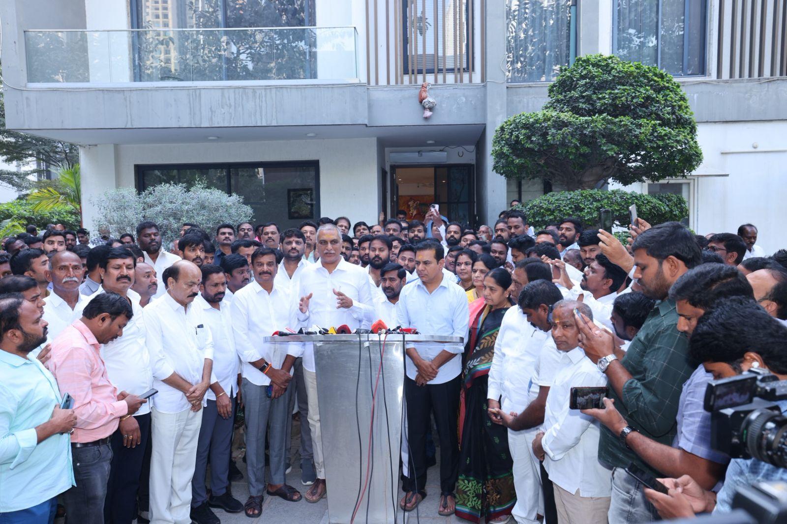 SIT notice in phone tapping case a ‘silly drama’, says BRS leader Harish Rao