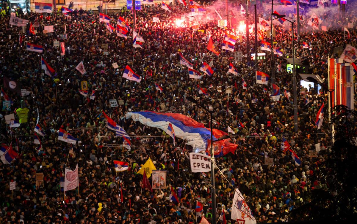 Belgrade Protest