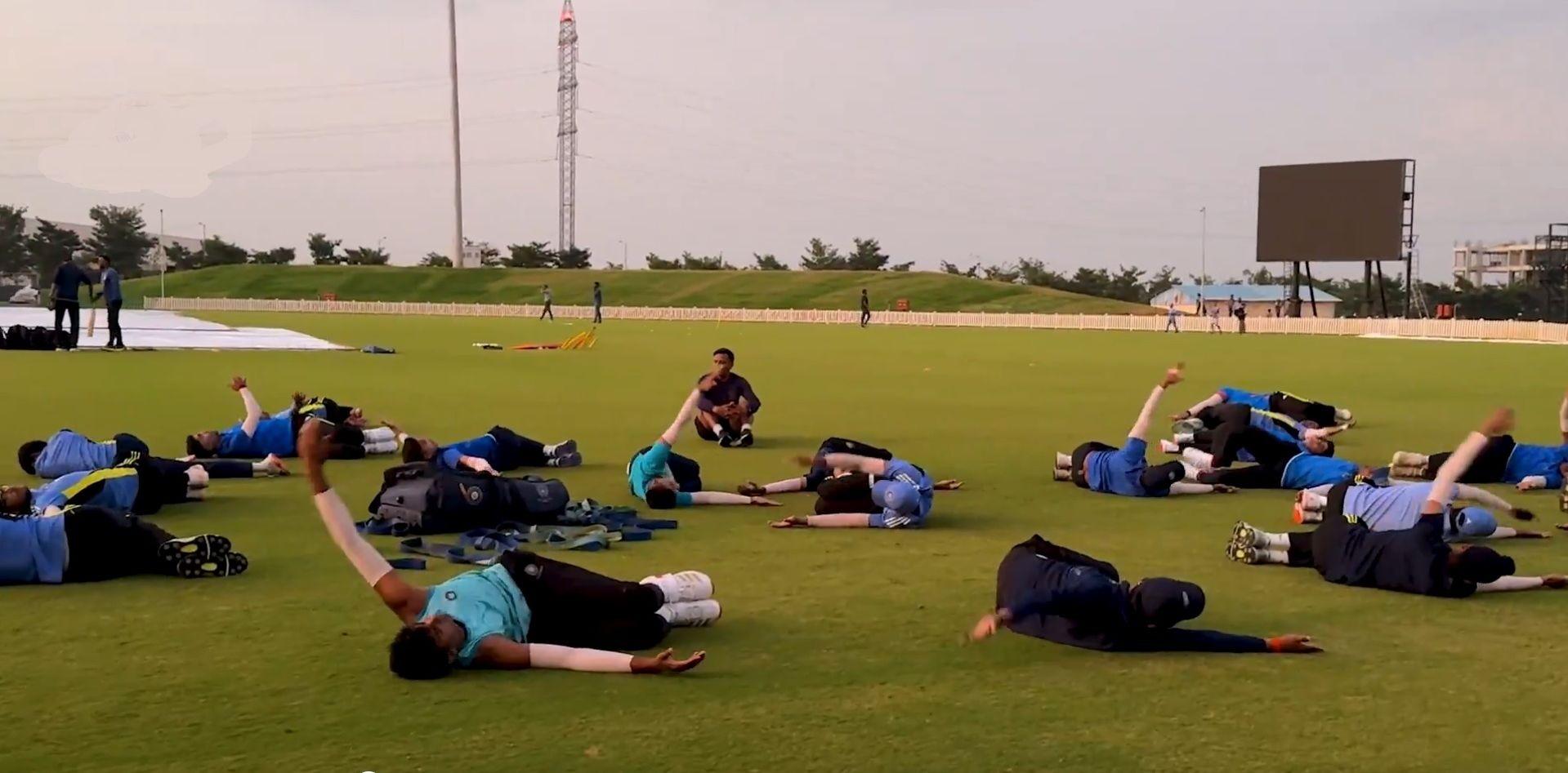 India U19 men’s squad trains at BCCI Centre of Excellence ahead of Australia tour