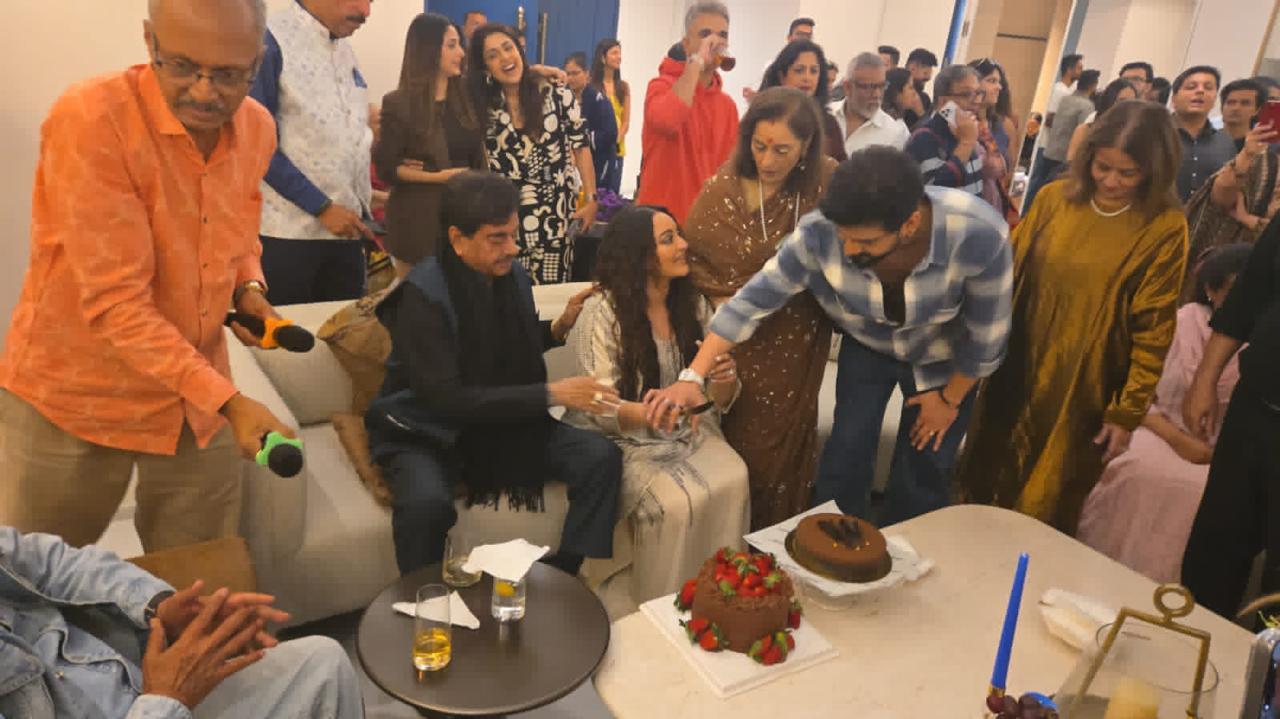 Shatrughan Sinha shares glimpses from his special day