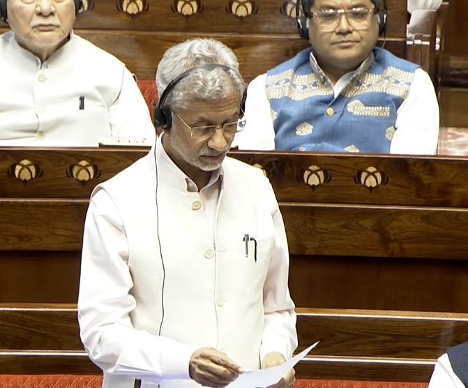 Tehran thanked India for ‘humane gesture’: EAM Jaishankar tells RS, on docking of Iranian warship at Kochi port