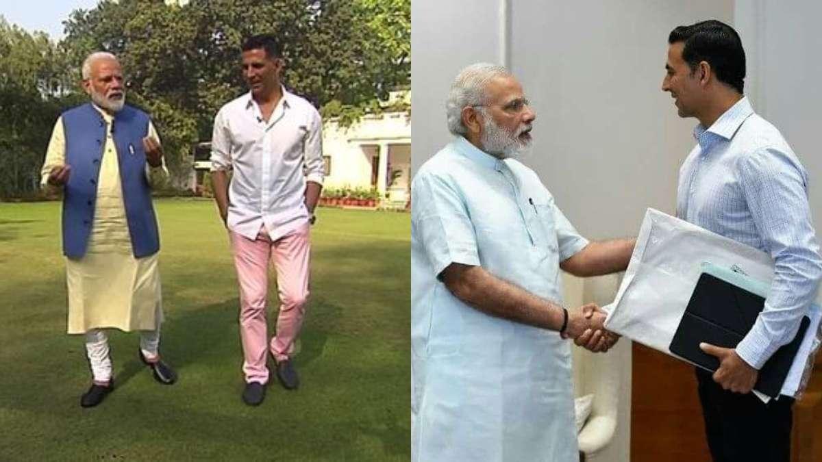 Narendra Modi Akshay Kumar