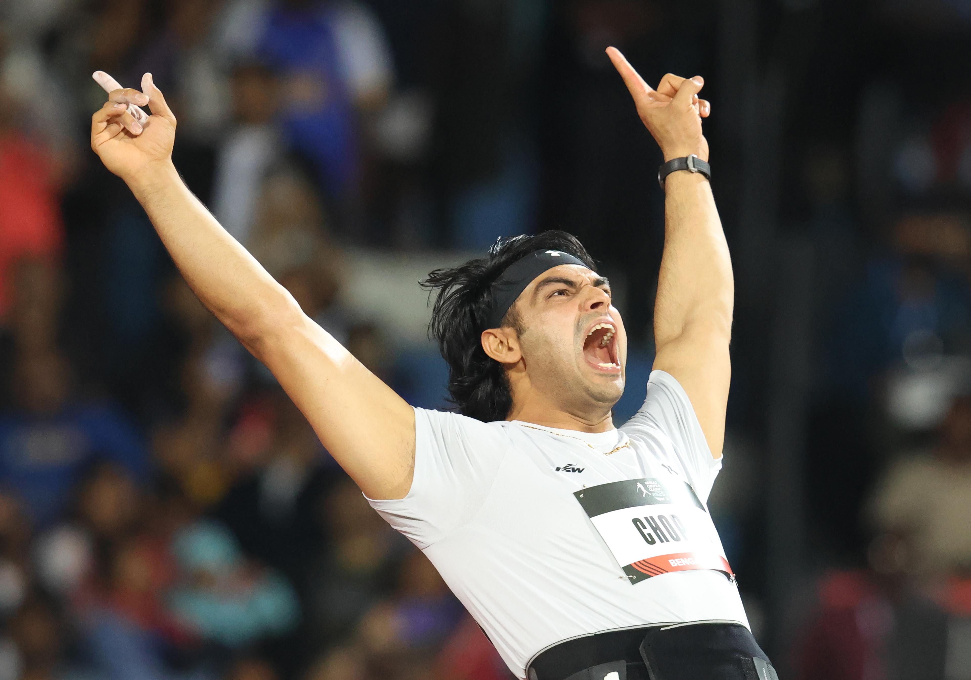 90-meter throw seemed possible, but conditions weren’t ideal: Neeraj Chopra after NC Classic win