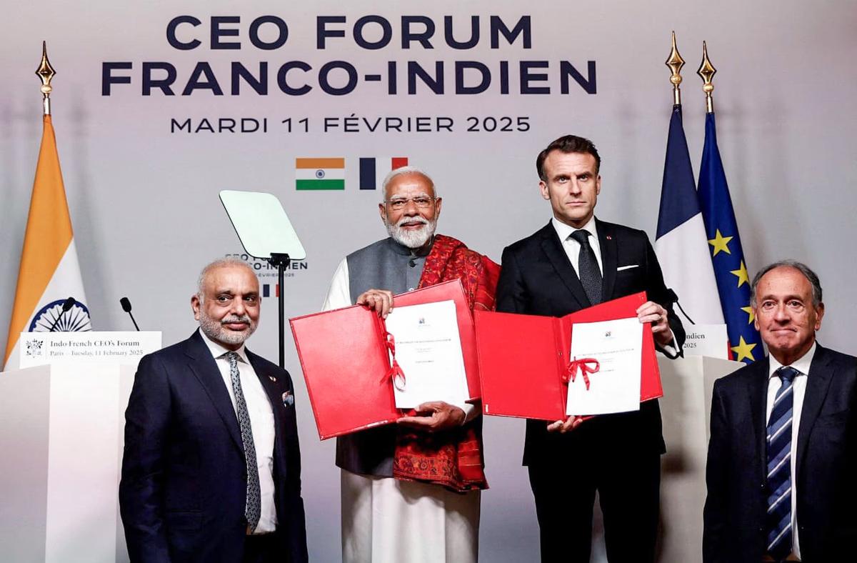 PM Modi President Macron France