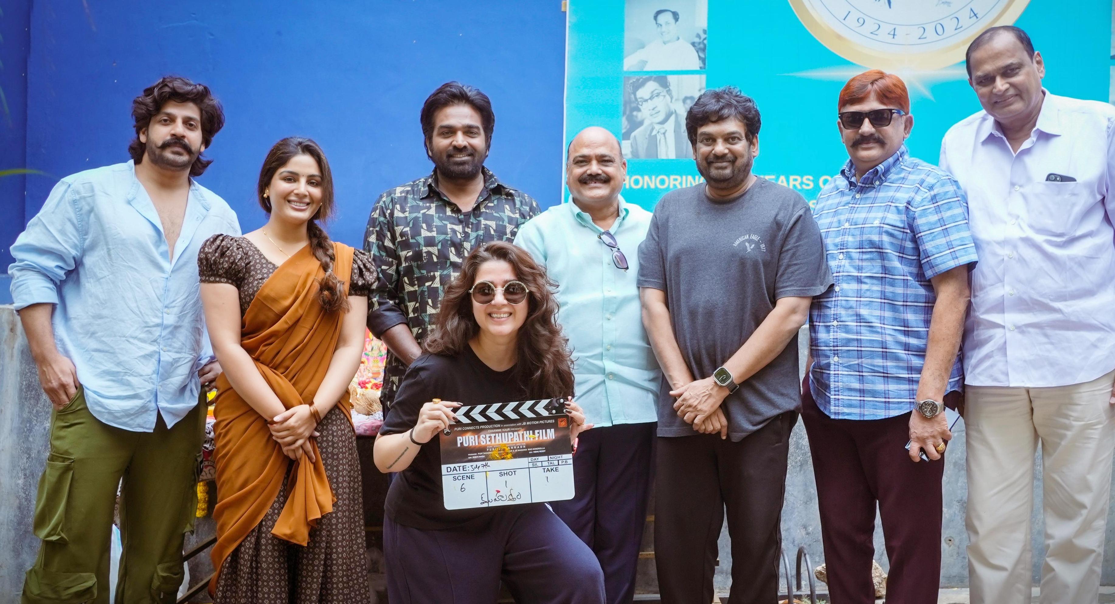 Shooting for Puri Jagannadh's film with Vijay Sethupathi begins in Hyderabad