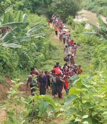 3,000 Myanmar refugees taking shelter in Mizoram, return to native villages