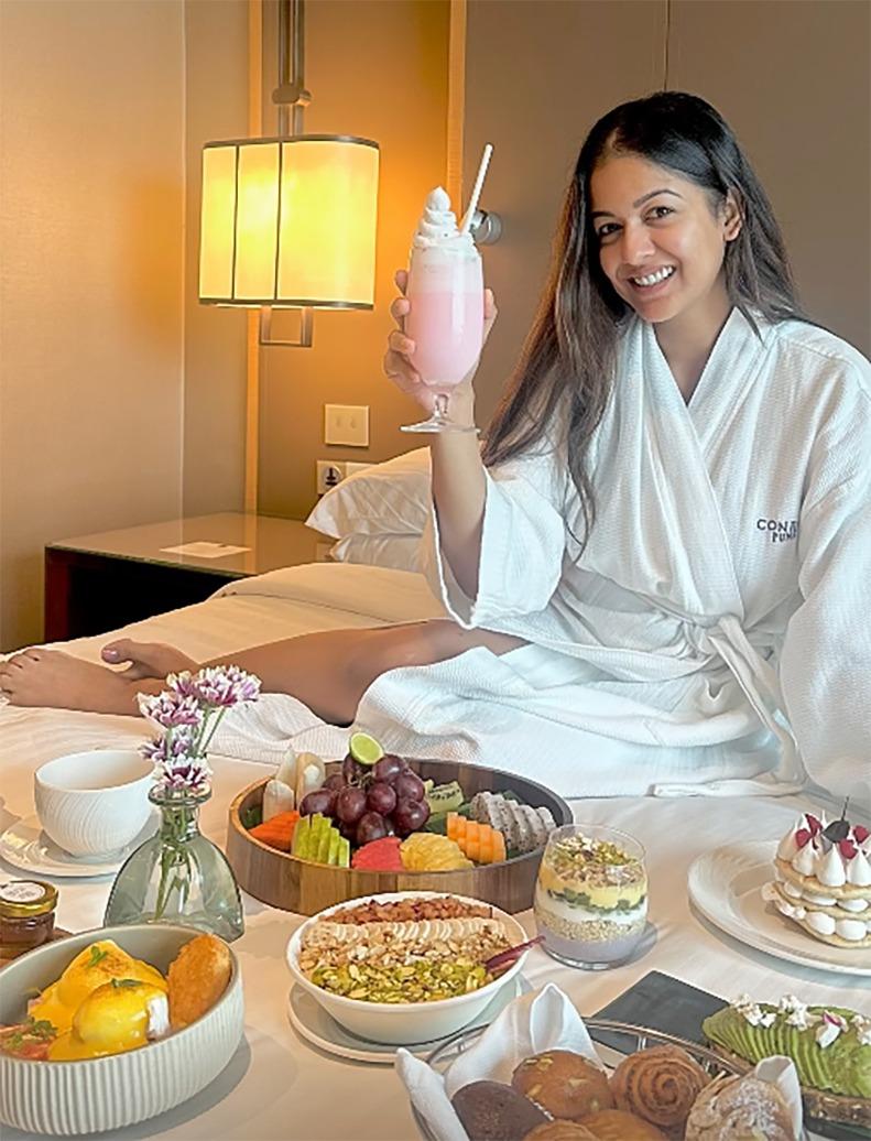 Ishita Dutta takes a short trip away from her kids, keeps “mom guilt” aside