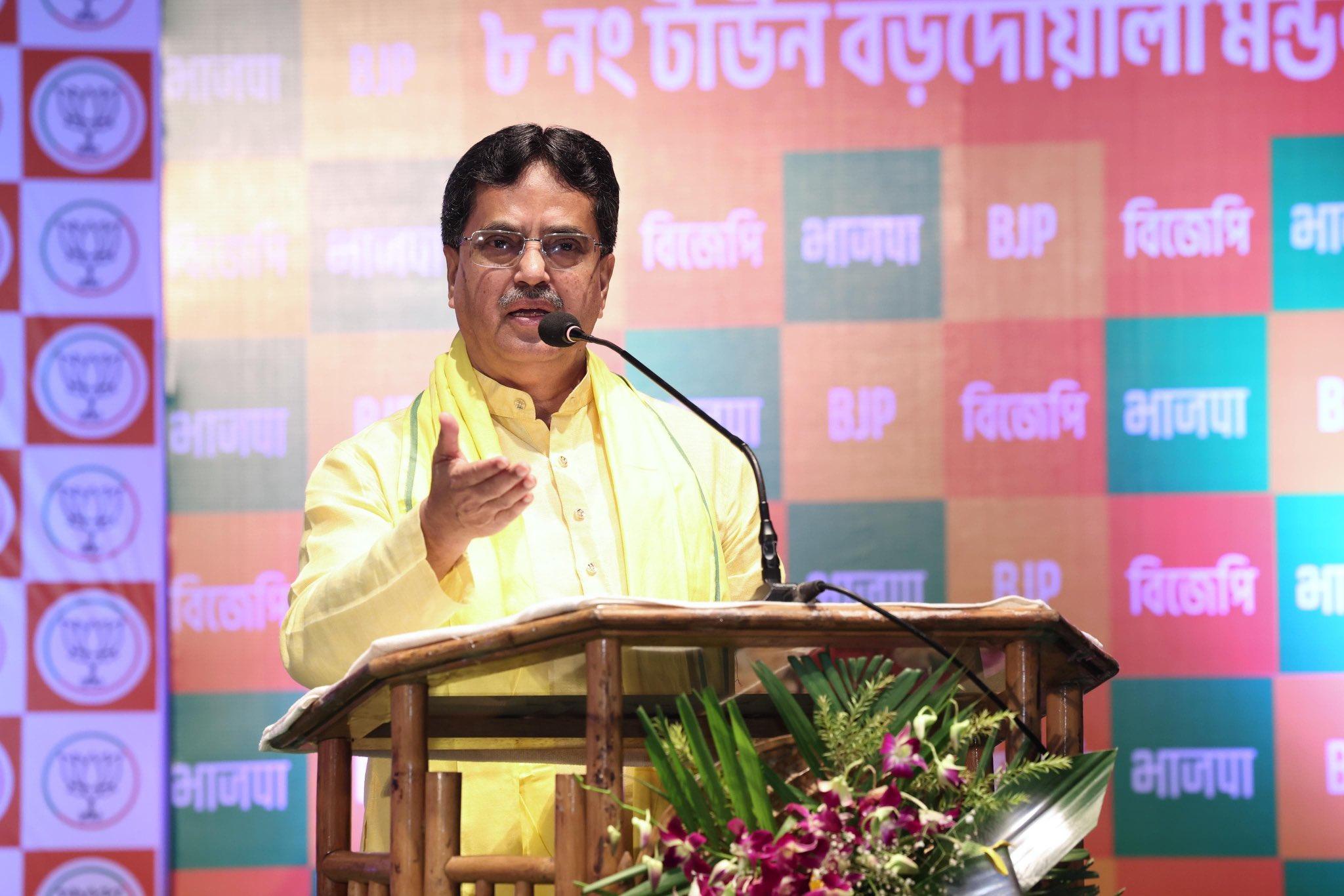 Tripura CM Saha urges BJP workers to strengthen booth-level organisation, win people’s trust