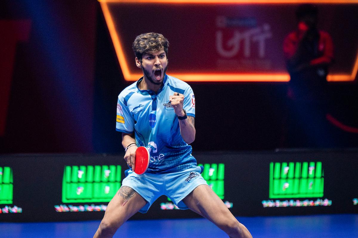 UTT Season 6: Kolkata ThunderBlades move into Playoff spots with 9-6 win vs reigning Champions Dempo Goa Challengers