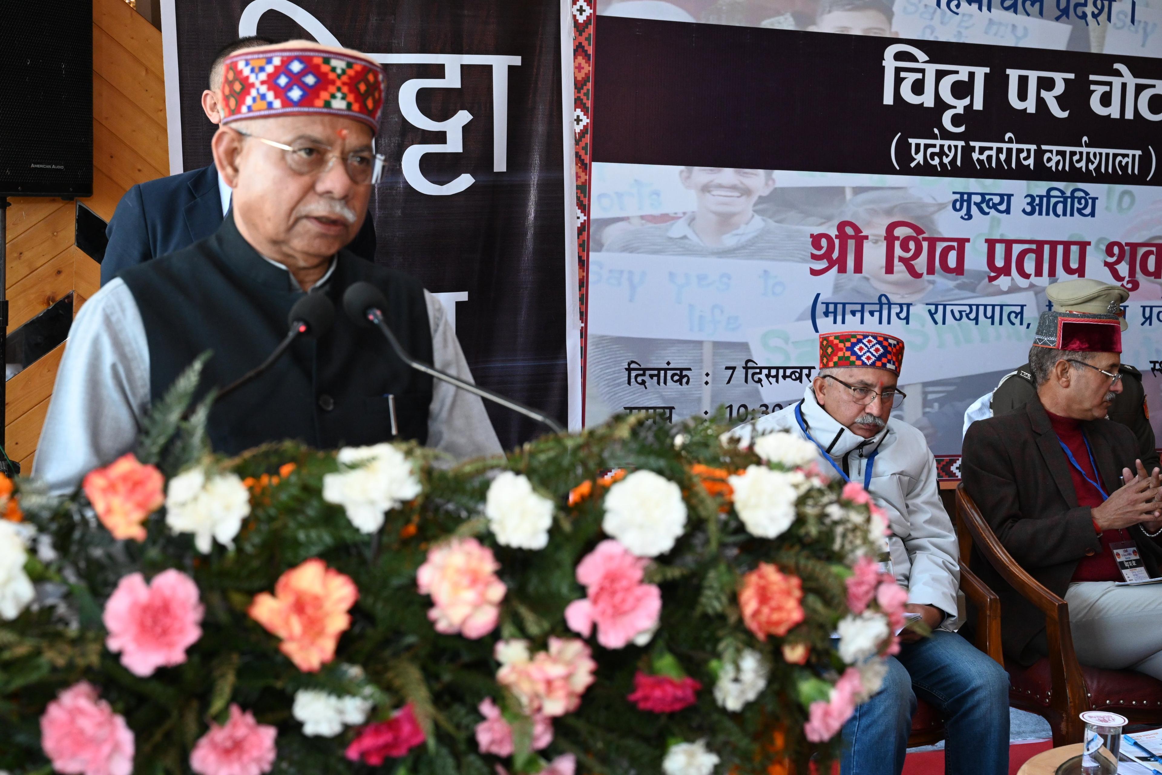 Himachal Guv bats for coordinated, determined efforts to combat drug abuse