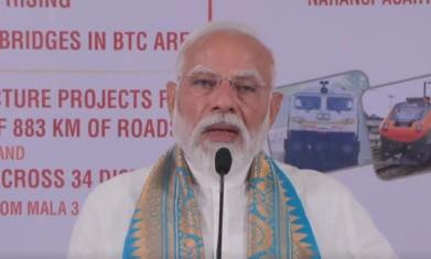 PM Modi slams Congress, highlights Bodoland development in virtual rally in Kokrajhar