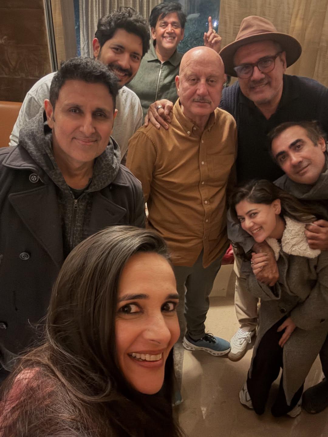 Tara Sharma celebrates her birthday with the 'Khosla Ka Ghosla 2' family