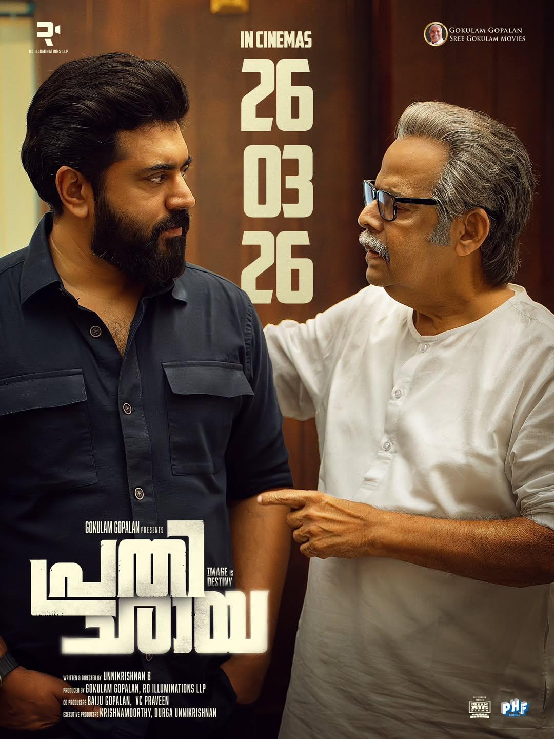 Nivin Pauly's political thriller 'Prathichaya' to hit screens on March 26