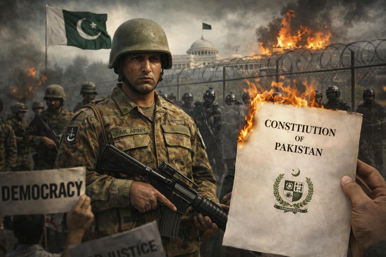 Pakistan’s entrenched military dominance deepens democratic erosion