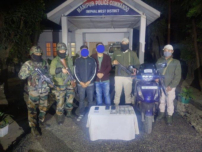 Five hardcore militants arrested in Manipur