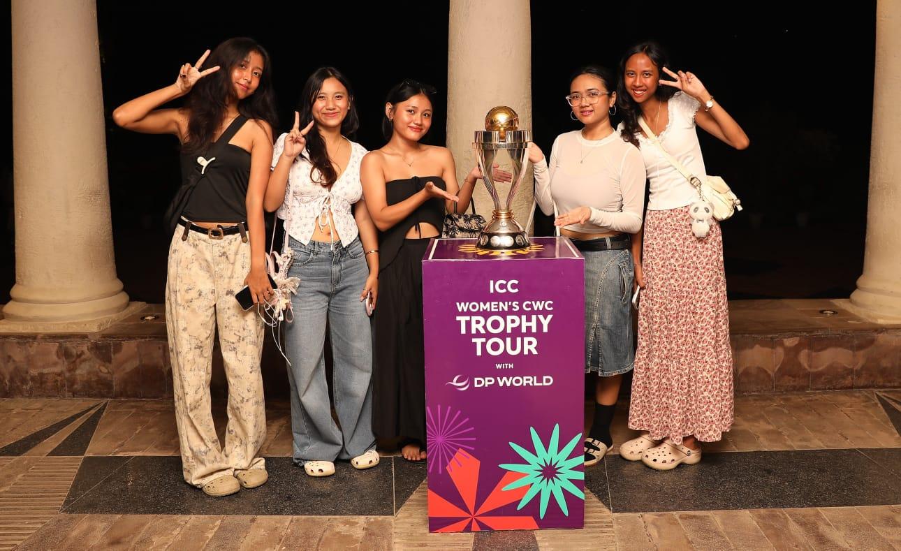 From Brahmaputra to classrooms: ICC Women’s Cricket World Cup trophy tour inspires Guwahati