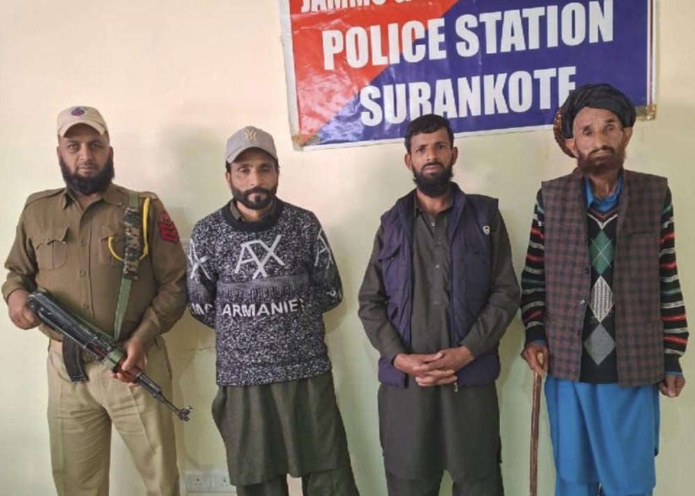J&K: Police arrest five absconders in Poonch