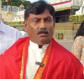 Former Andhra CM Jagan's maternal uncle booked for political comments at Tirumala temple