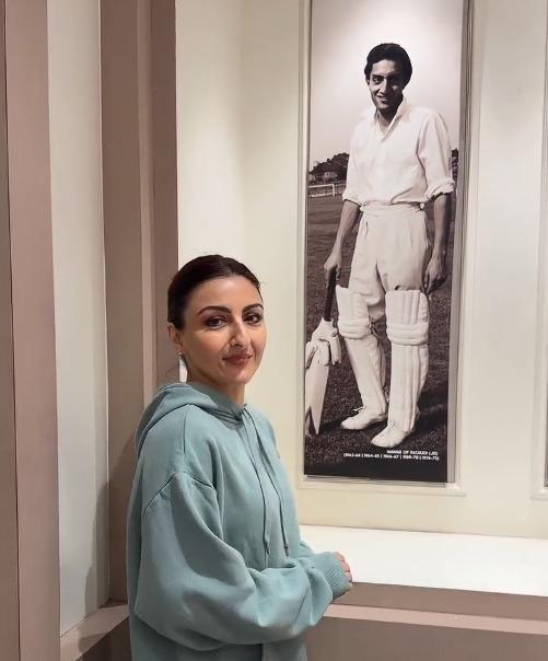 Soha Ali Khan cherishes dad Mansoor Ali Khan's legacy with a trip to Eden Gardens