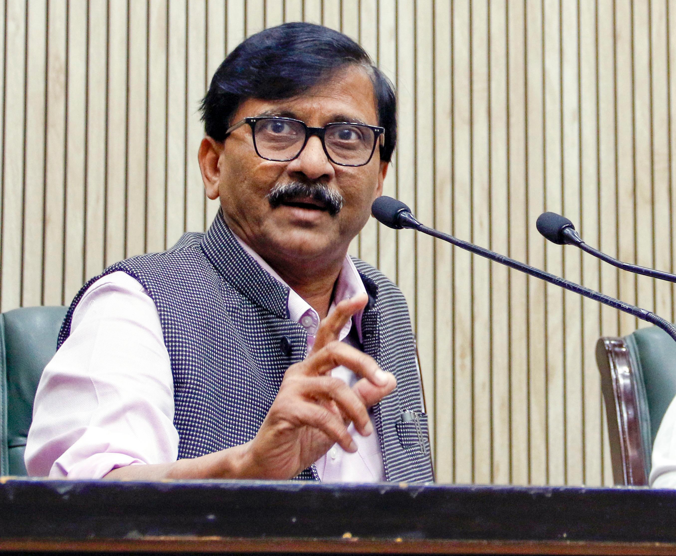 Hindi 'imposition' in Maha due to pressure from Centre, RSS: Sanjay Raut