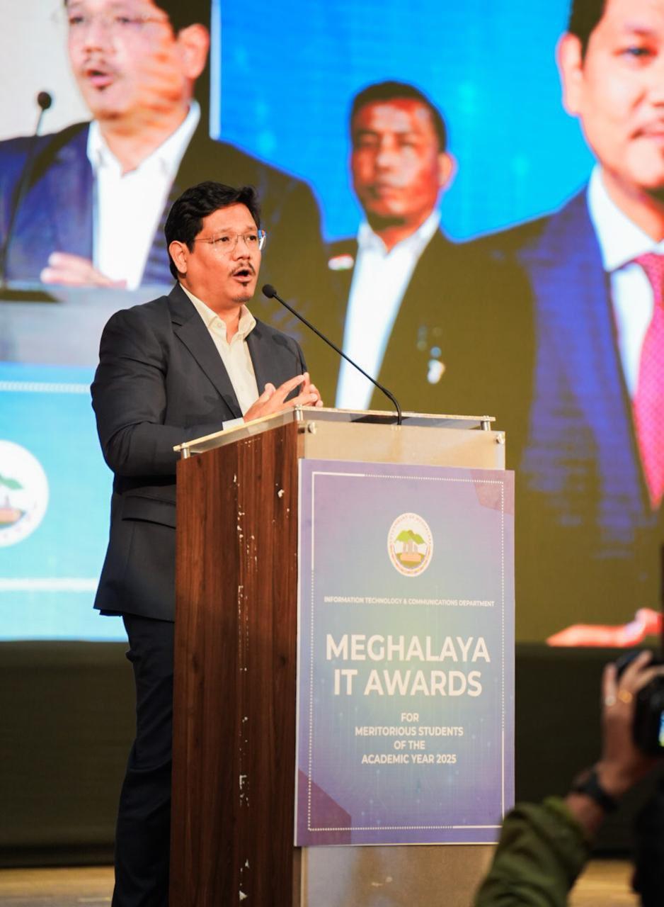 Follow your passion: CM Conrad Sangma urges students at Meghalaya IT Awards 2026
