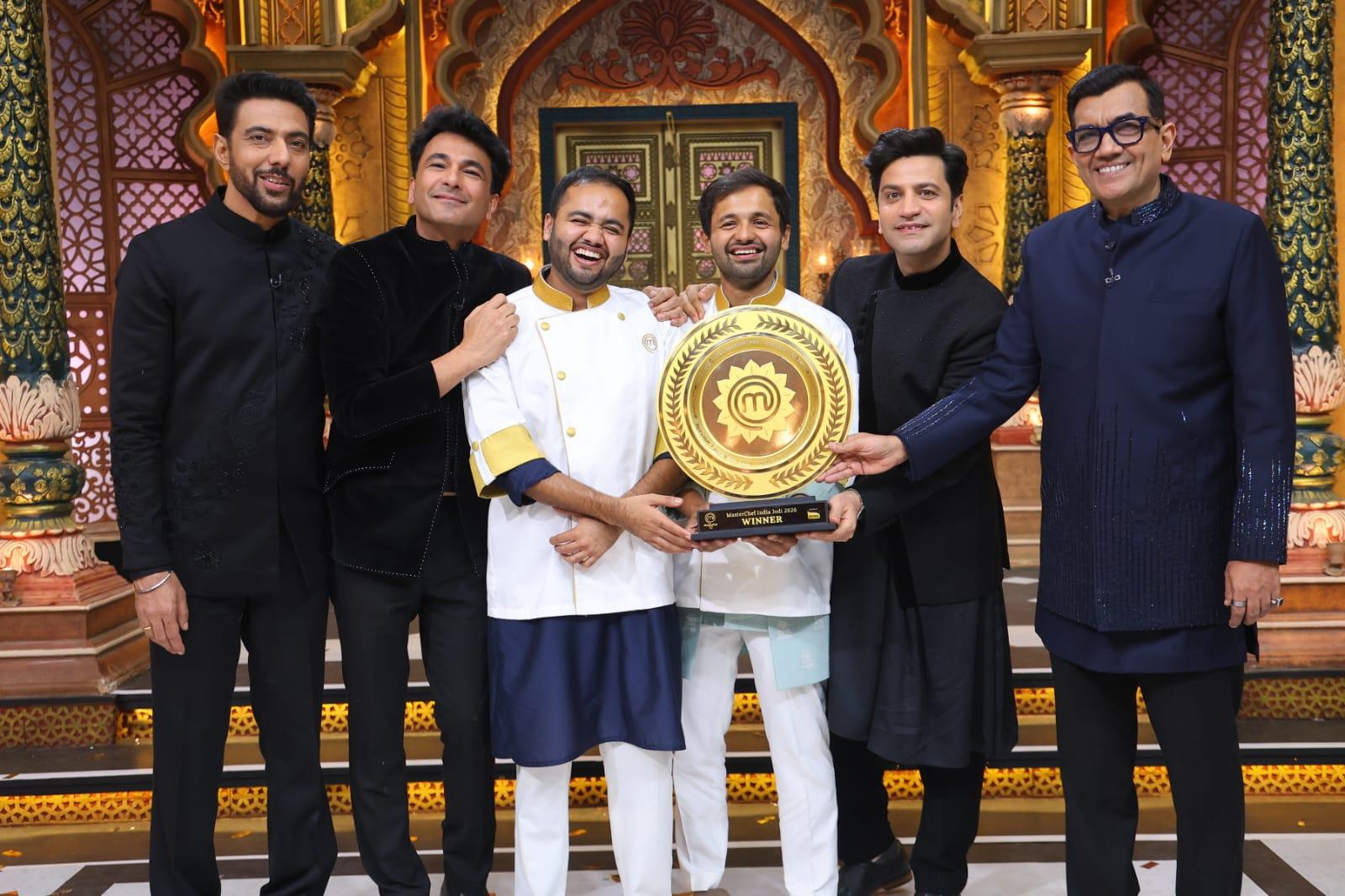 Chef Sanjeev Kapoor says MasterChef winners Vikram & Ajinkya are carrying culinary heritage with pride'