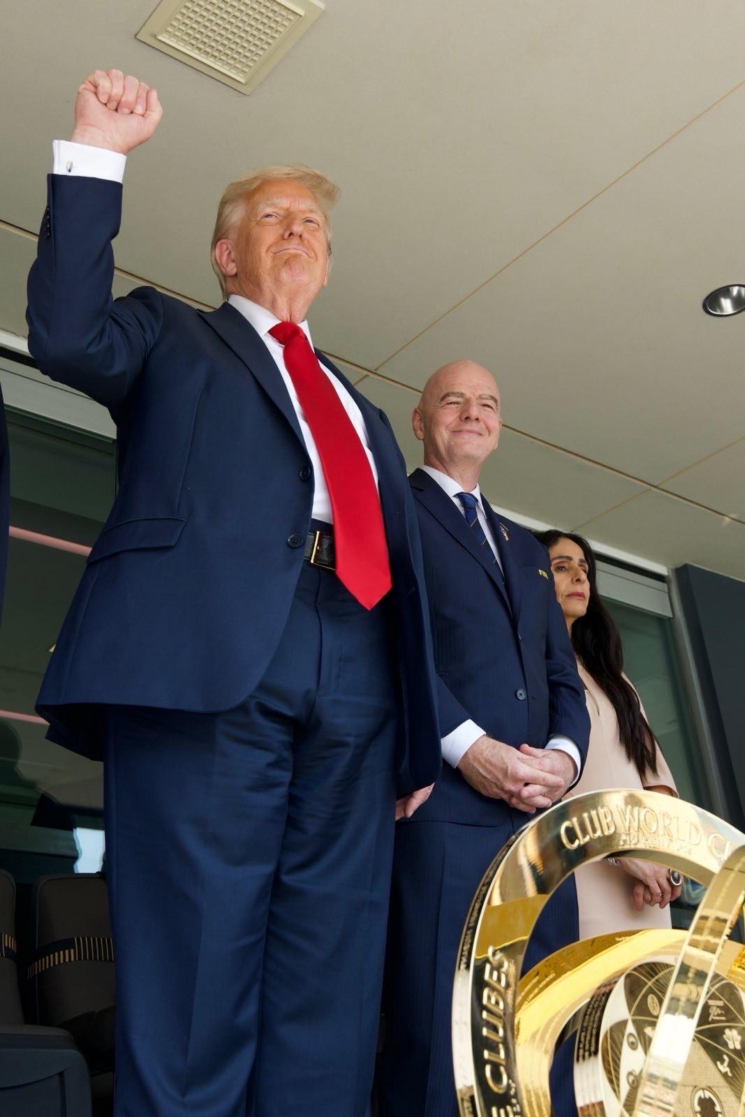 FIFA Prez Infantino has done a great job, says Trump after Club WC final