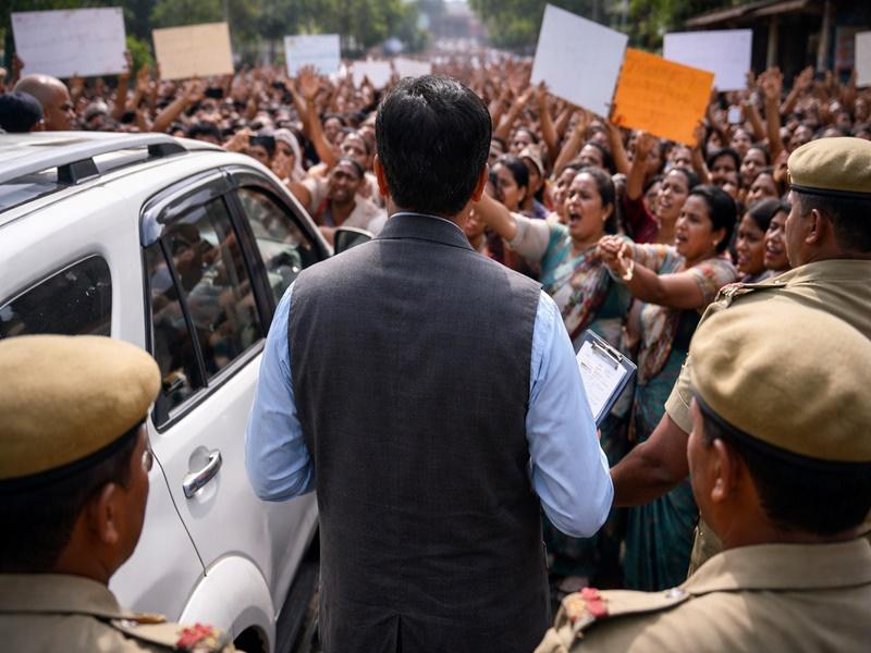 Undeterred by protests, ECI special roll observer Murugan vows to complete assigned task