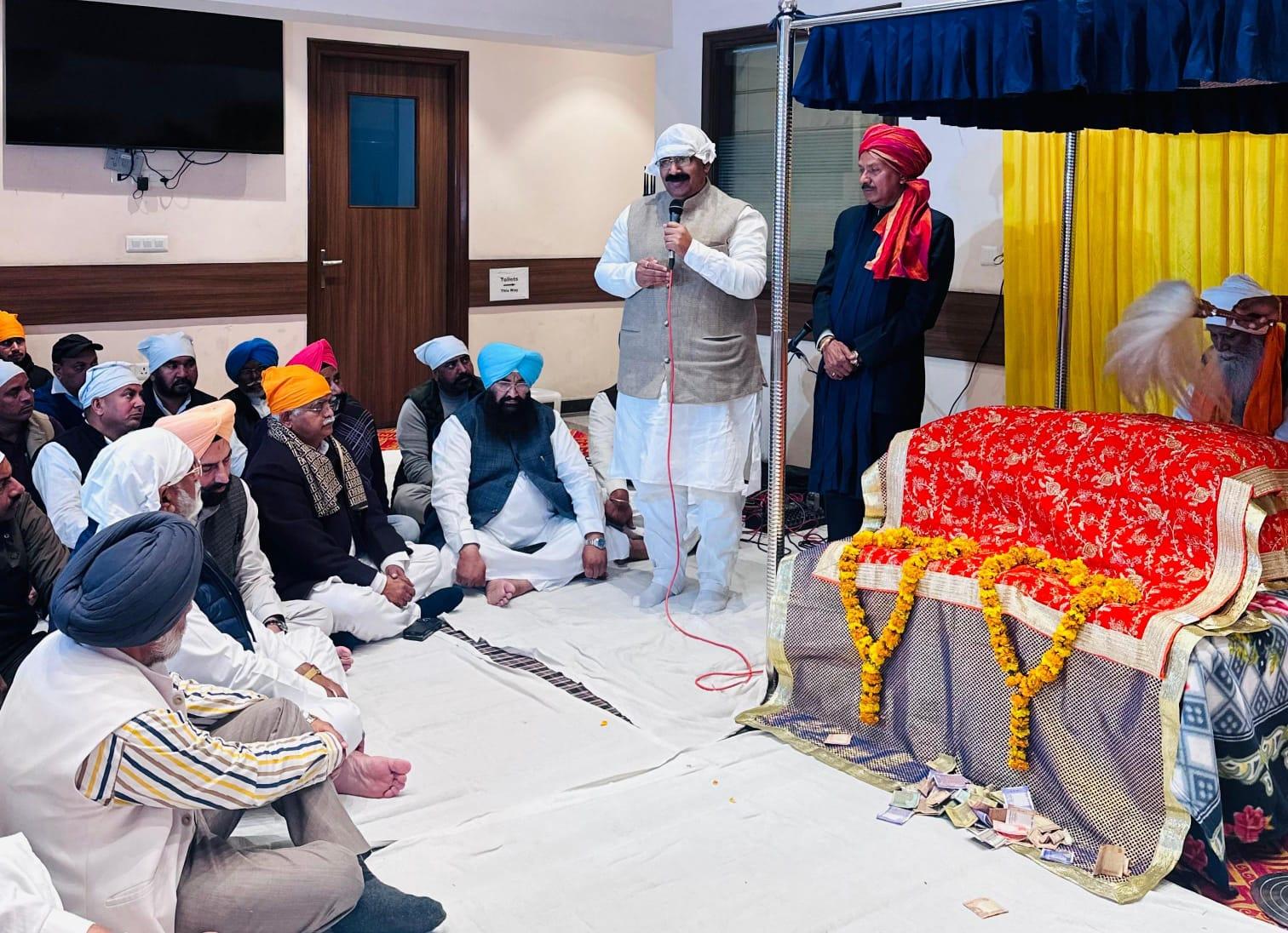 Teachings of Guru Ravidas show path to create ideal society, says Punjab BJP working chief